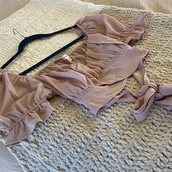 Better Be Light beige Bardot tie back - Picture 10 of 10